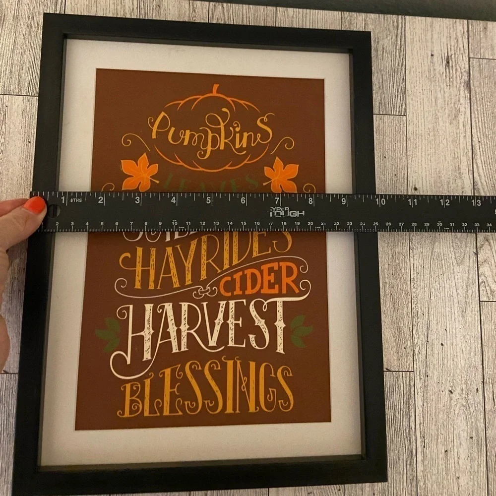 ASHLAND Pumpkin Farm wall hanging 10x 13
